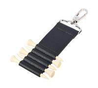 Piceioep Space Saving Golfs Accessory Organizers Detachable Keychains Clip Weather Resistant PU Construction Sport Essential Quickly Access Golf Tees Organizers