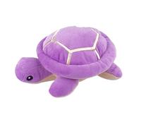 Piceioep Squeaking Plush Turtles Toy for Dog Chew Stuffed Animals Engagement Teething Toy for Various Breeds Indoor Entertainment Engaging Plush Squeaky Turtles for Dog Chewing Play
