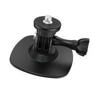 Piceioep Universals Sticky Camera Mount for Most Action Camera Aluminum Base for Helmets Car Dashboards 180 Tilts Angled Portable Secure Installation on Various Surfaces