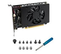 Piceioep Upgraded PCIe X16 NVMe Expansion Unit Expansion Card Supports NVMe 4x128Gbps Data Transfer Board with Cooling Fan PCIe to