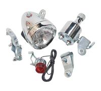 Piceioep Vintage Bicycles Lighting Systems 12V 6W Generator Headlight Tail Light Motorized Bike Headlight Tail Light Easy To Use