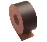 Picheng Faux Leather Straps 2 Inch Wide Leather Strip, 138 Inch Long Leather Belt Strips for DIY Craft, Hobby Workshop (Coffee Color-2 Inch)