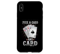 Pick a Card any Card Tshirt Magic Cards Trick Magician Magic Case for iPhone XS Max