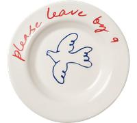 Pick a Poppy - Bird Tapas Plate 15 cm, Blue - Blue