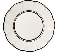 Pick a Poppy - Bistro Dinner Plate 28 cm, Black - Black