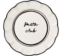 Pick a Poppy - Bistro Side Plate 21,5 cm, Black - Black