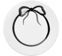 Pick a Poppy - Bow Plate 28 cm, Black - Black