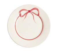 Pick a Poppy Bow plate Dark Pink, 28 cm