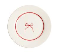 Pick a Poppy Bow salad plate Dark Pink, 22 cm