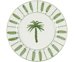 Pick a Poppy - Cannes Side Plate 22 cm, Green - Green