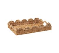 Pick a Poppy Classic Scallop tray Natural, 30x40 cm