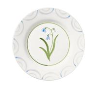 Pick a Poppy Cottage Flower plate Light Blue, 28 cm