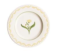 Pick a Poppy Cottage Flower salad plate Yellow, 22 cm