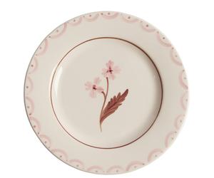 Pick a Poppy - Cottage Flower Side Plate 22 cm, Light Pink - Light Pink