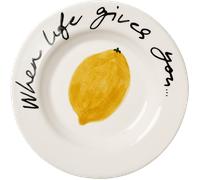 Pick a Poppy - Lemon Tapas Plate 15 cm, Yellow - Yellow