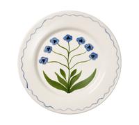 Pick a Poppy Madelen Möllard Pansy plate Blue, 28 cm