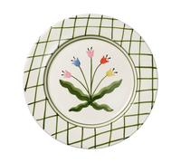 Pick a Poppy Madelen Möllard Tulip plate Green, 28 cm
