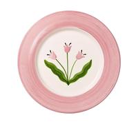 Pick a Poppy Madelen Möllard Tulip salad plate Pink, 22 cm