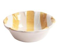 Pick a Poppy - Stripe Bowl 15 cm, Yellow - Yellow