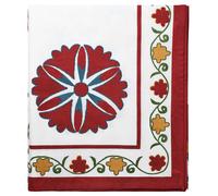 Pick a Poppy - Suzani Table Cloth, 150x250 cm - Multi