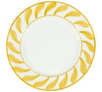 Pick a Poppy - Swirl Plate 28 cm, Yellow - Yellow