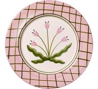 Pick a Poppy - Tulip Dinner Plate Madelen Möllard x Pick a Poppy 28 cm, Pink - Pink