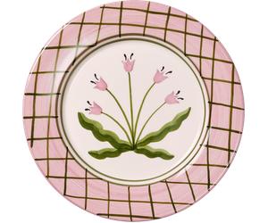 Pick a Poppy - Tulip Dinner Plate Madelen Möllard x Pick a Poppy 28 cm, Pink - Pink