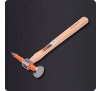 Pick and Finishing Hammer, Forged Steel Head with Hickory Handle, for Sheet Metal Work and Auto Body Repair
