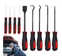 Pick and Hook Kit, Hose Removal Hook Set, Car Oil Seal Removal Tool Kit, Practical 9 Piece Car Oil Seal Puller Screwdriver Set