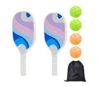 Pick Ball Paddle - Lightweight Rackets With Ball & Bag, Large Sports Paddles | Portable Selection Ball Game Set, Easy To Carry Sports Accessory, Ideal For Men And The