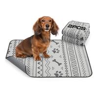 PICK FOR LIFE Reusable Puppy Pads, 2 Pack Washable Puppy Pads, Super Absorbent Leak-Proof and Non-Slip Dog Mat Pee Pads for Dog, Fast Drying Training Pads for Home, Playpens, Crates, Car - 60x90cm