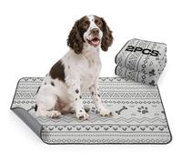 PICK FOR LIFE Reusable Puppy Pads, 2 Pack Washable Puppy Pads, Super Absorbent Leak-Proof and Non-Slip Dog Mat Pee Pads for Dog, Fast Drying Training Pads for Home, Playpens, Crates, Car - 90x120cm