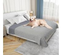 PICK FOR LIFE Waterproof Dog Blanket For Bed, 172×208cm Dog Blankets Washable Soft Reversible Puppy Blankets Anti Scratches Dirty for Bed Sofa Furniture
