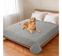 PICK FOR LIFE Waterproof Dog Blanket for Bed and Sofa, Non-slip Waterproof Dog Beds Sofa Cover Washable Puppy Blankets Anti Scratches Dirty for Couch and Bed (208×208cm)