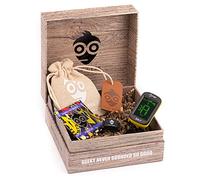 Pick G uitar Pick Tuner Bundle Set | 33 x Premium Assorted Guitar Plectrums | Django Clip-on Digital Instrument Tuner | FREE ‘wedgie’ Pick Holder plus Enamel Pin | Gifted in Stunning Gift Box
