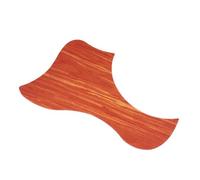 Pick Guard, Sturdy Wide Application Wear Resistant Wood Grain Pattern PVC Acoustic Guitar Pickguard for Practicing (Bird Shape)