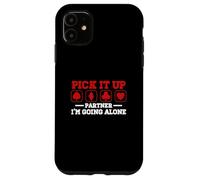 Pick-It Up I'm Going Alone Euchre Player Card Game Casino Case for iPhone 11