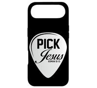 Pick Jesus Romans 10:13 Church Guitar Player Music Women Men Case for iPhone Air