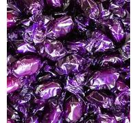 Pick & Mix Premium Wrapped Hard Boiled Candy Sweets - Individually Wrapped Boiled Sweets - Great For Parties (500g, Blackcurrant & liquorice)