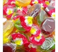Pick & Mix Premium Wrapped Hard Boiled Candy Sweets - Individually Wrapped Boiled Sweets - Great For Parties (500g, Fruit Drops)