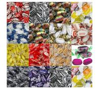 Pick & Mix Sweets candy Assorted Wrapped Boiled Sweetts - Random Mixed Sugar Free Hard Boiled Sweets - Random Fruit & Mint Flavours (5kg)