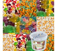 Pick & Mix Sweets - Easter Classic Retro Pick n Mix Candy Selection - Different Pick and Mix Sweets for easter egg hunt bundle Easter Gift Tub (3kg)