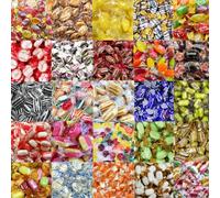 Pick & Mix Sweetts Retro Sweetts Assorted Wrapped Boiled Sweetts - Individually Wrapped Boiled Sweetts (5kg)