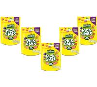 Pick & Mix Vegan Friendly Sweets, 150g, Pack of 5,Each sharing bag contains 150g of mixed sweets, perfect for sharing or enjoying over time