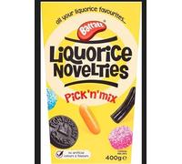 Pick N Mix Box 400g Aniseed & Flavour Gums and Jelly Buttons Delicious Tasty And Twisty Treat Gift Hamper For Birthday,Christmas,Easter,New Year (Pack Of 4)