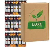Pick N Mix - Create Custom Jam Combo From 7+ Flavours | Apple & Cinnamon Blueberry Raspberry Grape | 3 Pack (284g) | Compatible for St Dalfour By Luxe Bitez