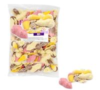 Pick n Mix Station Choco Mix Bag | A mix of milk, white, strawberry and vanilla chocolate flavour candy with candy topping (1500g)