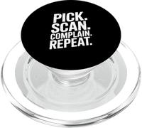 Pick Scan Complain Repeat Warehouse Worker Life PopSockets PopGrip for MagSafe
