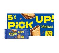 Pick Up! Milk Chocolate Biscuit Bars 5x28g (Pack Of 2) Twisty Treat "Taste The Sweetness In Every Bite" Gift Hamper, Easter,Christmas,Birthday