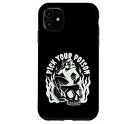 Pick Your Poison Pin Up Devil Woman Traditional Tattoo Flash Case for iPhone 11
